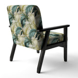 Neutral Tropics Tropical Pattern - Tropical Arm Chair
