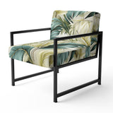 Neutral Tropics Tropical Pattern - Tropical Arm Chair
