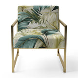 Neutral Tropics Tropical Pattern - Tropical Arm Chair