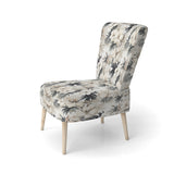 Neutral Zen Tropical Pattern - Tropical Arm Chair