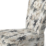 Neutral Zen Tropical Pattern - Tropical Arm Chair