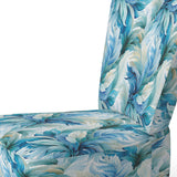Oceanic Mirage Tropical Pattern - Upholstered Tropical Accent Chairs
