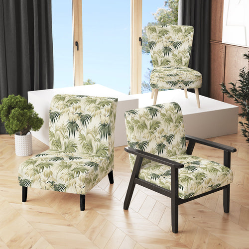 Palm Impression Tropical Pattern - Tropical Arm Chair