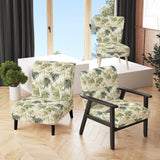 Palm Impression Tropical Pattern - Tropical Arm Chair
