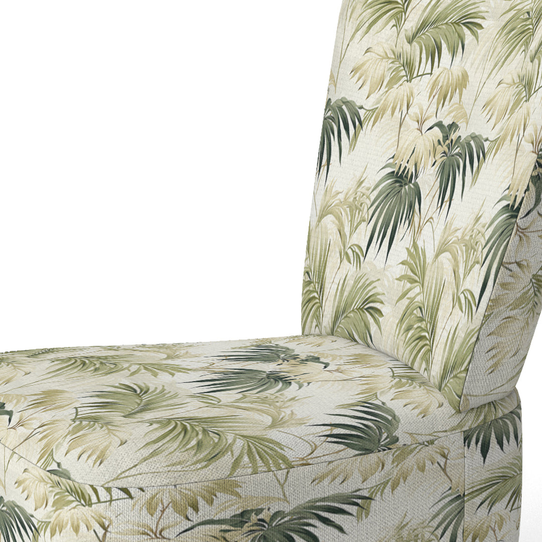 Palm Impression Tropical Pattern - Tropical Arm Chair
