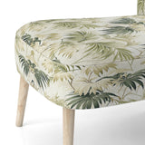 Palm Impression Tropical Pattern - Tropical Arm Chair