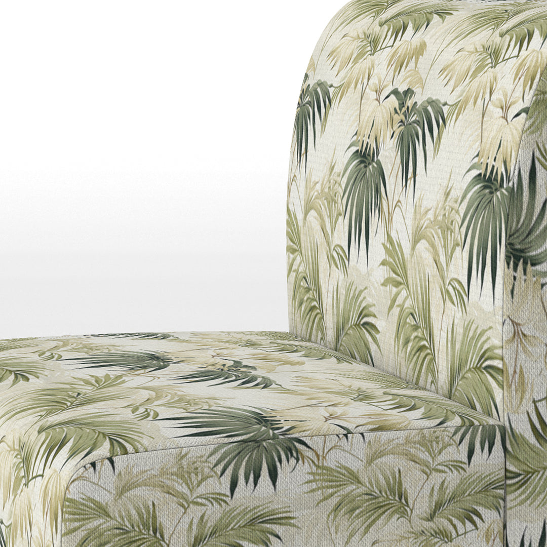 Palm Impression Tropical Pattern - Tropical Arm Chair