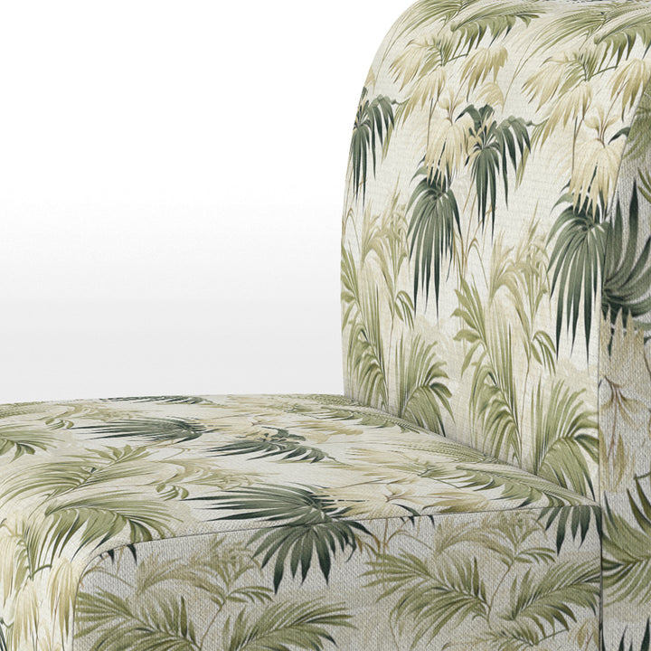Palm Impression Tropical Pattern - Tropical Arm Chair