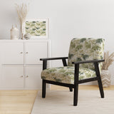 Palm Impression Tropical Pattern - Tropical Arm Chair