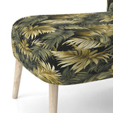 Palm Shadows Tropical Pattern - Tropical Arm Chair