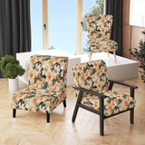 Papaya Dreams Tropical Pattern - Tropical Arm Chair