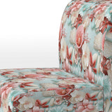 Seashell Whispers Tropical Pattern - Nautical Arm Chair