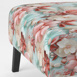 Seashell Whispers Tropical Pattern - Nautical Arm Chair