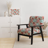 Seashell Whispers Tropical Pattern - Nautical Arm Chair