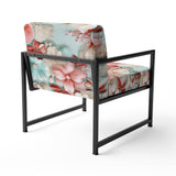 Seashell Whispers Tropical Pattern - Nautical Arm Chair