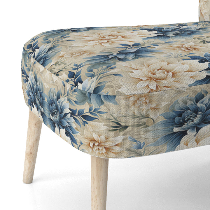 Tropical Lace Tropical Pattern - Tropical Accent Slipper Chair