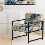 Tropical Lace Tropical Pattern - Tropical Accent Slipper Chair