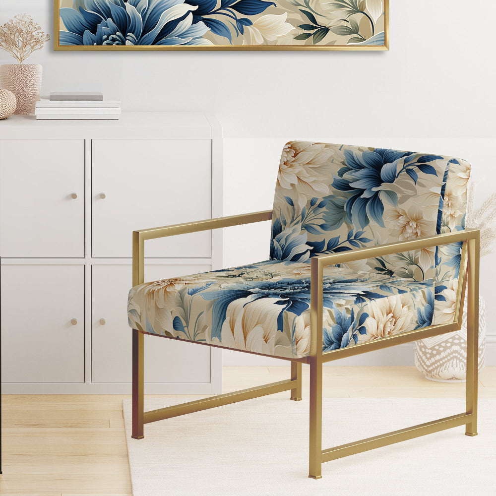 Tropical Lace Tropical Pattern - Tropical Accent Slipper Chair