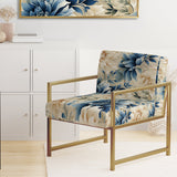 Tropical Lace Tropical Pattern - Tropical Accent Slipper Chair