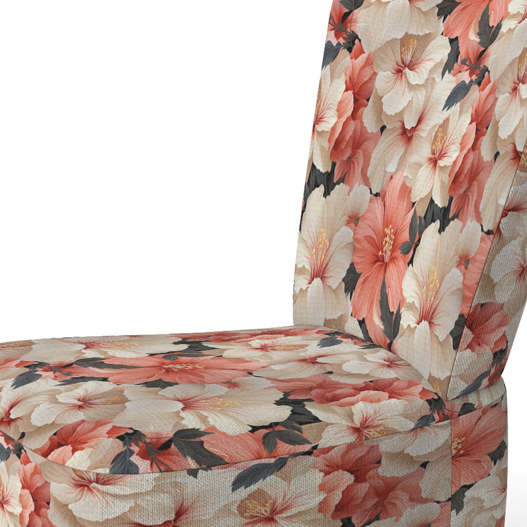 Tropical Whisper Tropical Pattern - Tropical Accent Slipper Chair
