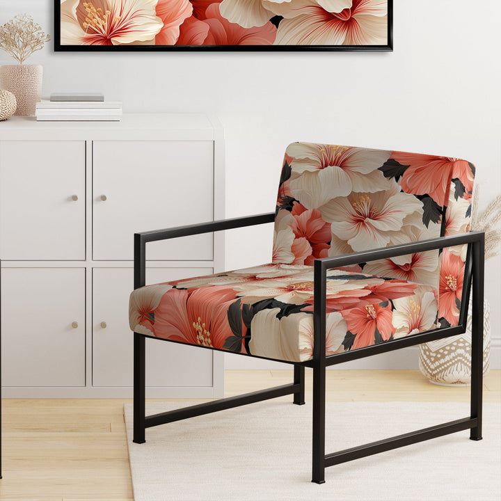 Tropical Whisper Tropical Pattern - Tropical Accent Slipper Chair