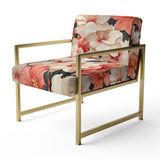 Tropical Whisper Tropical Pattern - Tropical Accent Slipper Chair