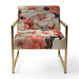 Tropical Whisper Tropical Pattern - Tropical Accent Slipper Chair