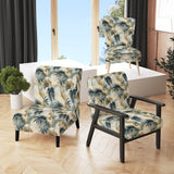 Whispering Palms Tropical Pattern - Tropical Accent Side Chair