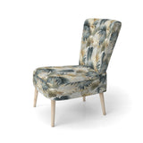 Whispering Palms Tropical Pattern - Tropical Accent Side Chair
