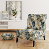 Whispering Palms Tropical Pattern - Tropical Accent Side Chair