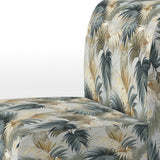 Whispering Palms Tropical Pattern - Tropical Accent Side Chair