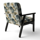 Whispering Palms Tropical Pattern - Tropical Accent Side Chair