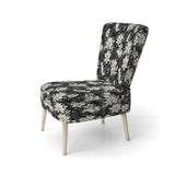 Tuxedo Tidings - Cottage Accent Slipper Chair