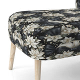 Tuxedo Tidings - Cottage Accent Slipper Chair