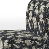 Tuxedo Tidings - Cottage Accent Slipper Chair