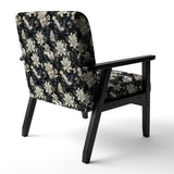 Tuxedo Tidings - Cottage Accent Slipper Chair