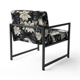 Tuxedo Tidings - Cottage Accent Slipper Chair