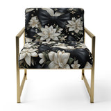 Tuxedo Tidings - Cottage Accent Slipper Chair