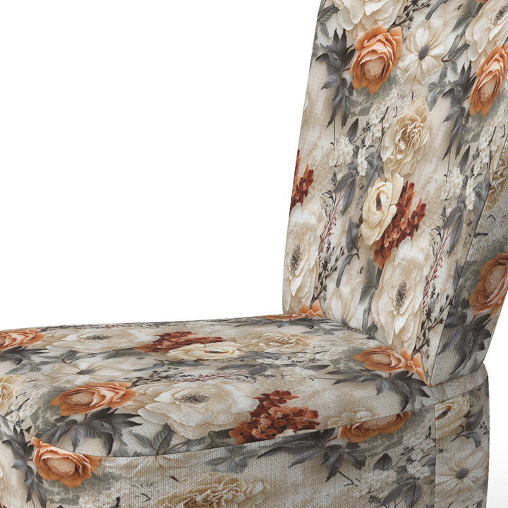Rustic Lace Romance Victorian Pattern - Upholstered Cottage Accent Chairs