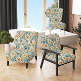 Blue Timeless Garden Flourish - Bohemian Arm Chair