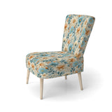 Blue Timeless Garden Flourish - Bohemian Arm Chair