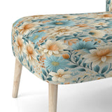 Blue Timeless Garden Flourish - Bohemian Arm Chair