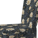 Beige And Blue Meditation Flowers Delight - Bohemian Arm Chair