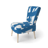 Crossing Paths I- Upholstered Accent Chair