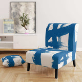 Crossing Paths I- Upholstered Accent Chair