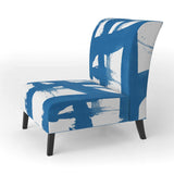 Crossing Paths I- Upholstered Accent Chair