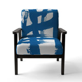 Crossing Paths I- Upholstered Accent Chair