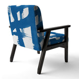 Crossing Paths I- Upholstered Accent Chair