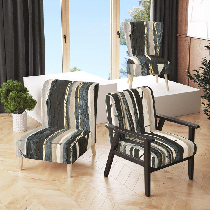 Forest Silhouette II - Modern Accent Chair