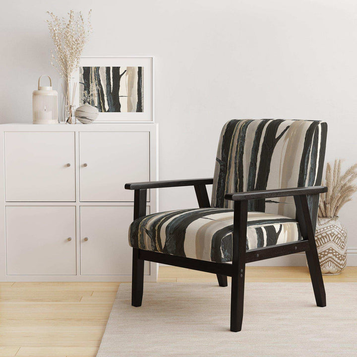 Forest Silhouette II - Modern Accent Chair